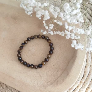 Bracelet Œil de Tigre – Pierre Naturelle de Protection