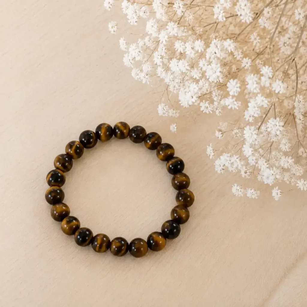 Bracelet Enfant Œil de Tigre Naturel – Gestion des Émotions et Protection