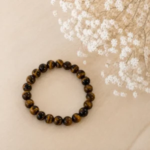 Bracelet Enfant Œil de Tigre Naturel – Gestion des Émotions et Protection