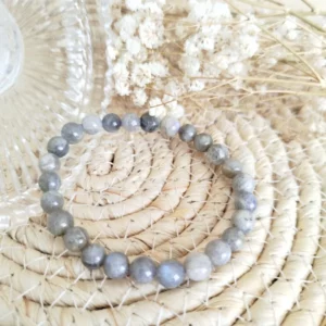 Bracelet Labradorite Naturelle – Protection & Énergie Positive