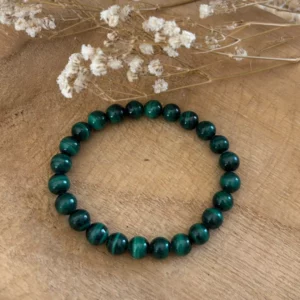 Bracelet Malachite Naturelle – Confort & Équilibre